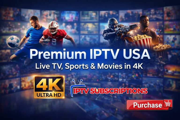 Premium IPTV USA – Live TV, Sports & Movies in 4K