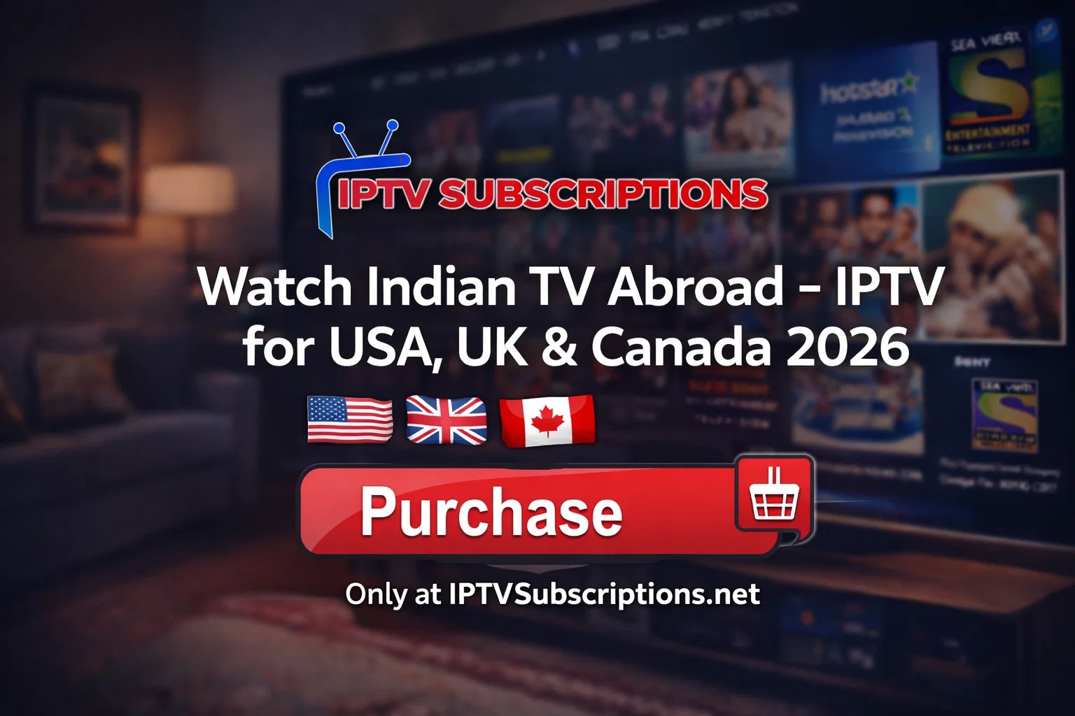 Watch Indian TV Abroad – IPTV for USA, UK & Canada 2026 