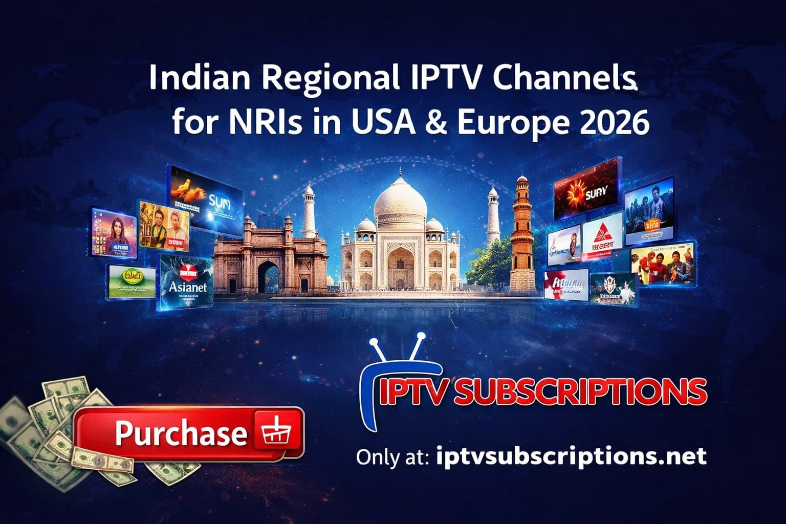 Indian Regional IPTV Channels for NRIs in USA & Europe 2026