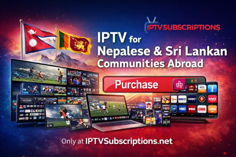 IPTV for Nepalese & Sri Lankan Communities Abroad