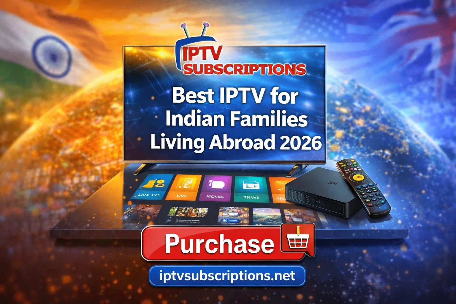 Best IPTV for Indian Families Living Abroad 2026