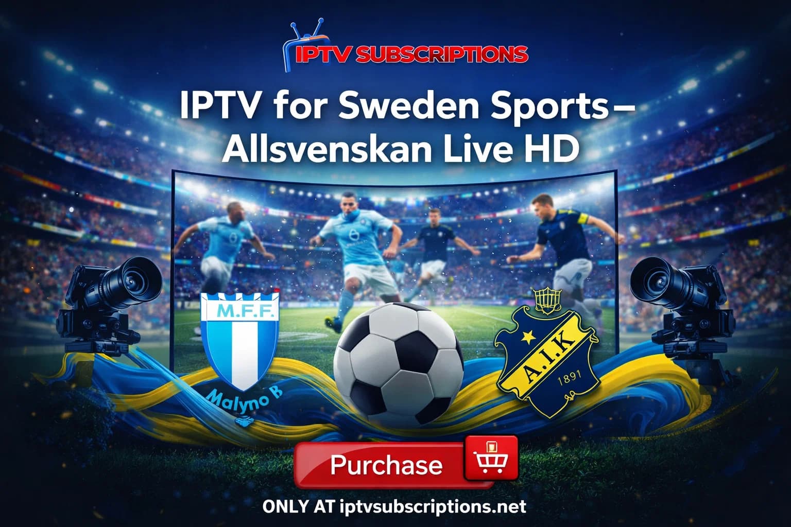 IPTV for Sweden Sports – Allsvenskan Live HD 