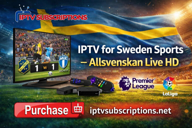 IPTV for Sweden Sports – Allsvenskan Live HD