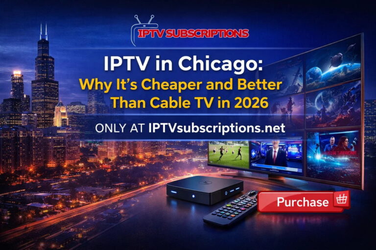 IPTV in Chicago : Why It’s Cheaper and Better Than Cable TV in 2026