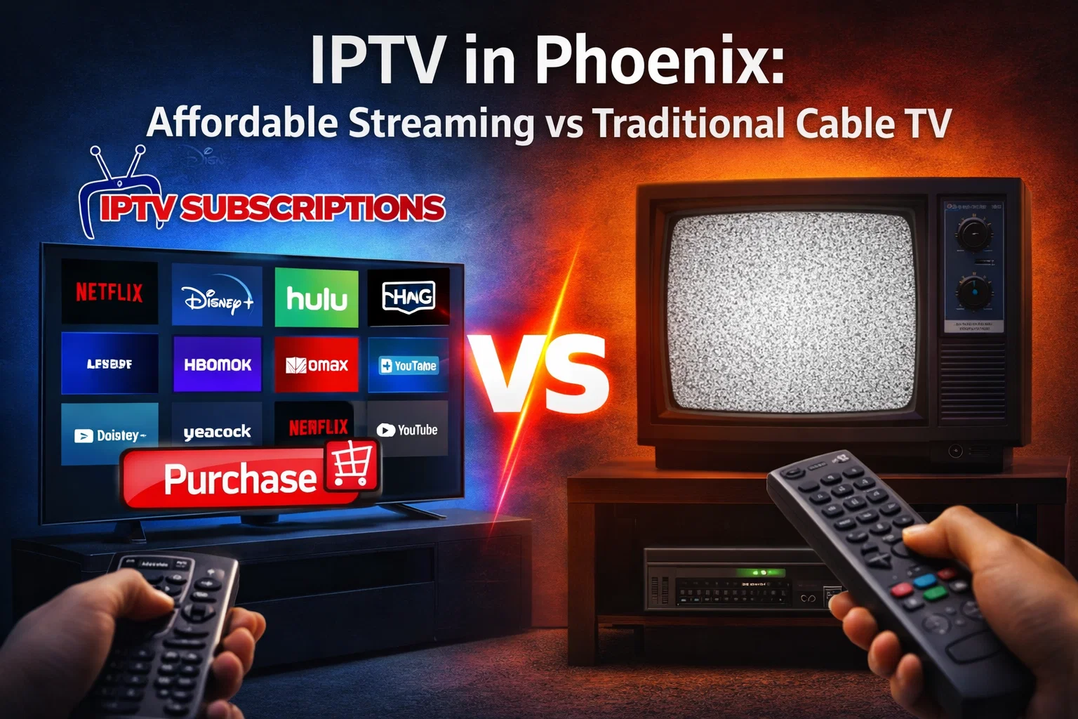 IPTV in Phoenix : Affordable Streaming vs Traditional Cable TV