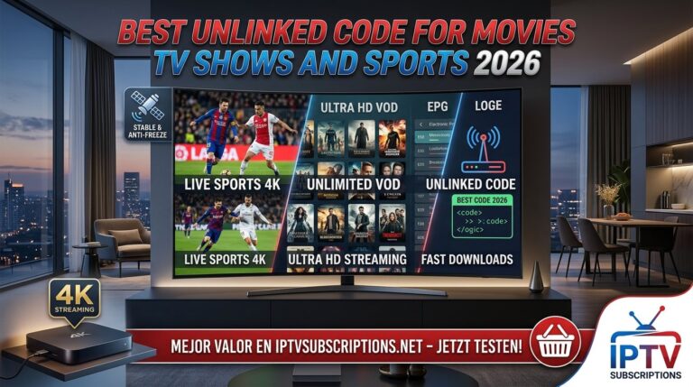 Best unlinked code for movies tv shows and sports 2026